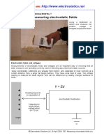 TB7- Measuring Electrostatic Fields