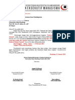 Surat Permohonan Dana Untuk Delegasi