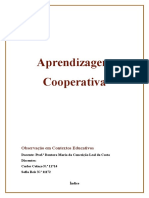 Trabalho Aprendizagem Cooperativa