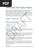 6395 Recommended Final Project Report Format (1)