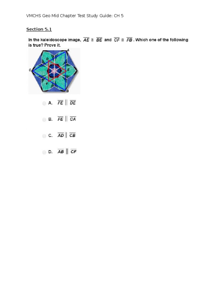 5 Mid Chapter Study Guide Pdf