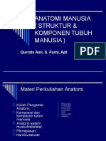 Anatomi Dan Fisiologi Pertemuan 1