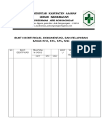 Bukti Identifikasi, Dokumentasi, Dan Pelaporan Kasus KTD KTC KPC KNC