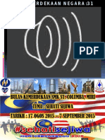 Presentation Sambutan Kemerdekaan 24 Ogos 2015