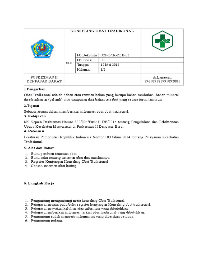 BTR 03 Konseling Herbal
