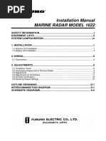 Manual Instalación Radar Furuno 1622i