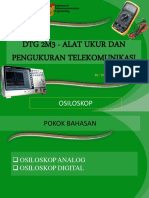 06 DTG 2m3 Alat Ukur Dan Pengukuran Telekomunikasi DNN Osiloskop