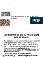 Clases Recursos en Materia Laboral.