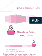 Acid Base Indicator
