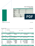Sage X3 - Reports Examples 2008 - STOCK12G (Stock Valuation Report Summary) PDF
