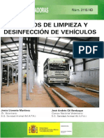 Limpieza y Desinfeccion de Transporte