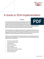 A Guide to SOA Implementation