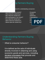 Understanding Farmers Buying Behavior
