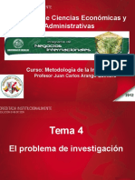 Problema de  Investigacion