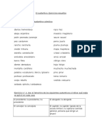 El Sustantivo Ejercicios Resueltos