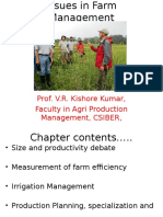 CH 5 Issues in Farm Management