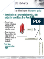 LTE Interference: - Demodulation of A Target Radio Bearer (I.e., Data