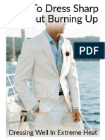 How to Dress Sharp Without Burning Up