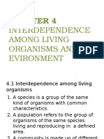 Interdependence and Ecosystems