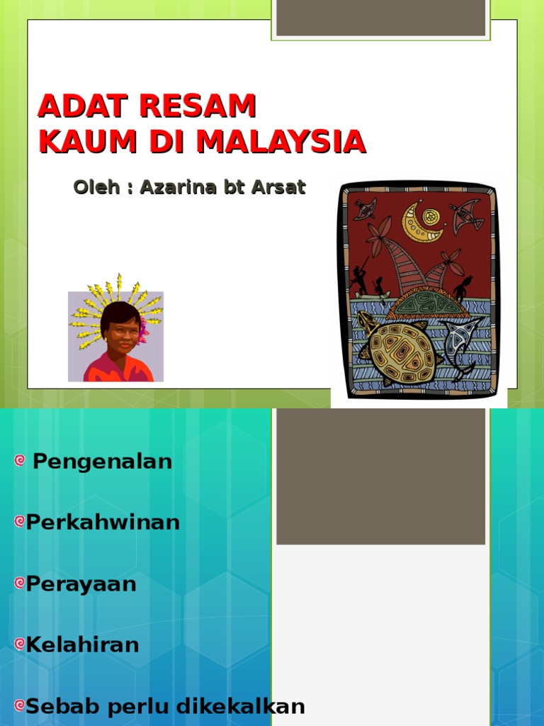 Adat resam orang melayu