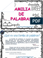 Familia de Las Palabras PDF