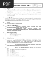 PR-QAE-03 Prosedur Analisa Data