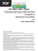 Um Olhar Sobre Timor Diário de Viagem