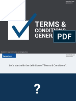 Terms & Conditions Generator