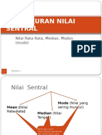 Pengukuran Nilai Sentral