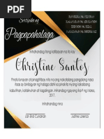 Certificate of Appreciation-Final Template - Tagalog-Edited | PDF