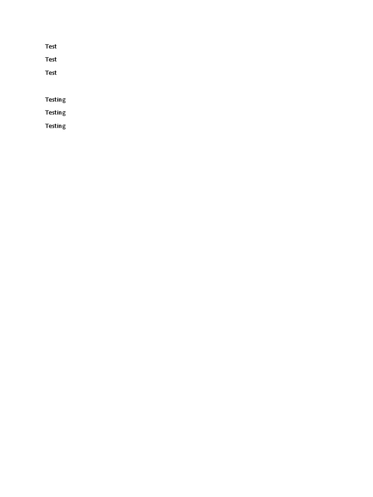 Comprehensive Testing Overview | PDF