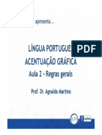 1 - Regras Gerais de Acentuação