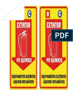 Extintor PQS
