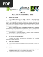 Desafio de Robótica - Edital 2013