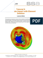 Abaqus Tutorial 9 Ball Plate Impact PDF