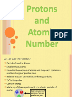 Protons and Atomic Number - Member P