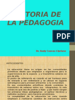 Historia de La Pedagogia