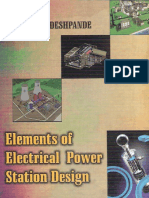 Elements of Electrical Power Station Design-M.v Deshpande