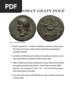 Roman Grain Dole