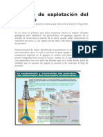 Proceso de Explotación Del Petróleo