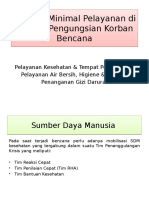 Standar Minimal Pelayanan Kesehatan