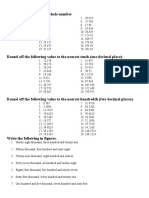 Whole Numbers Round Off To The Nearest Whole Number