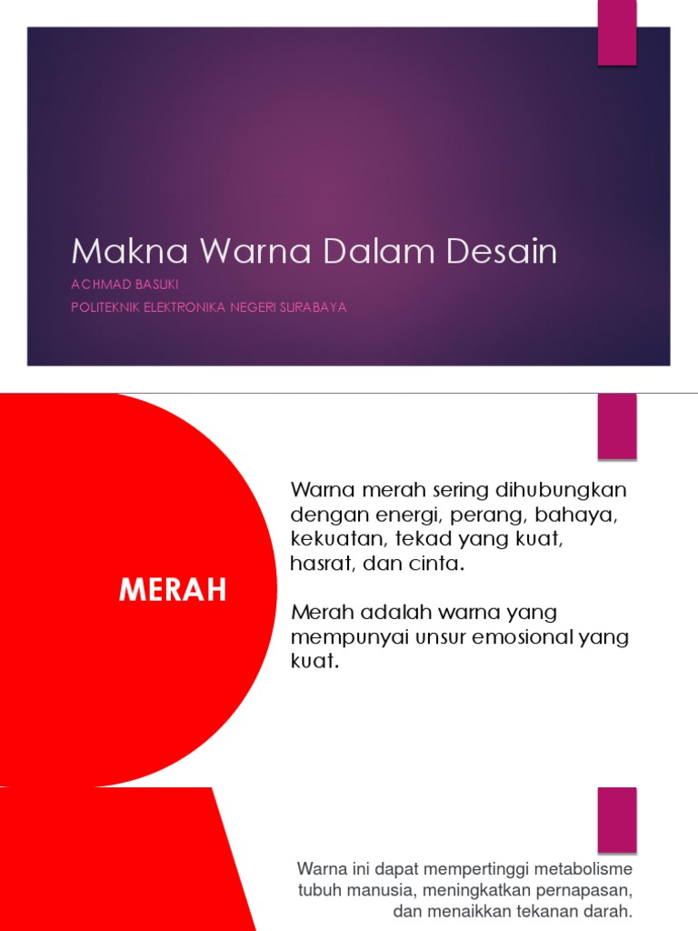 Makna Warna Dalam Desain Pdf