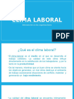 Clima Laboral