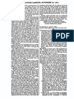 London Gazette - 27 November 1874 p.5866 - Gas and Water Works - AinM - 1c PDF