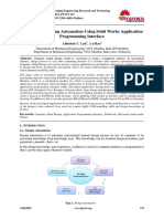 Design and Drawing Automation using Solidworks API.pdf