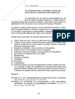 Instrucciones para Publicación de Artículos en Revista de Ciencias URP