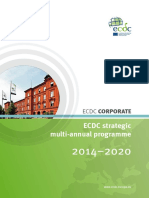Strategic Multiannual Programme 2014 2020