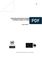 Panorama del derecho informático en América Latina y el Caribe