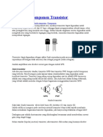 Mengenal Komponen Transistor